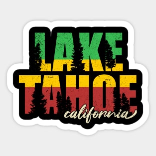 Lake Tahoe California Sticker